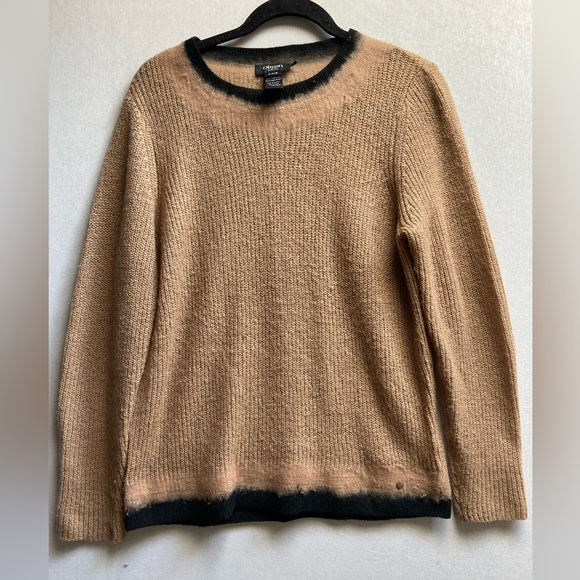 Tan Crew Neck Sweater - Picture 1 of 12